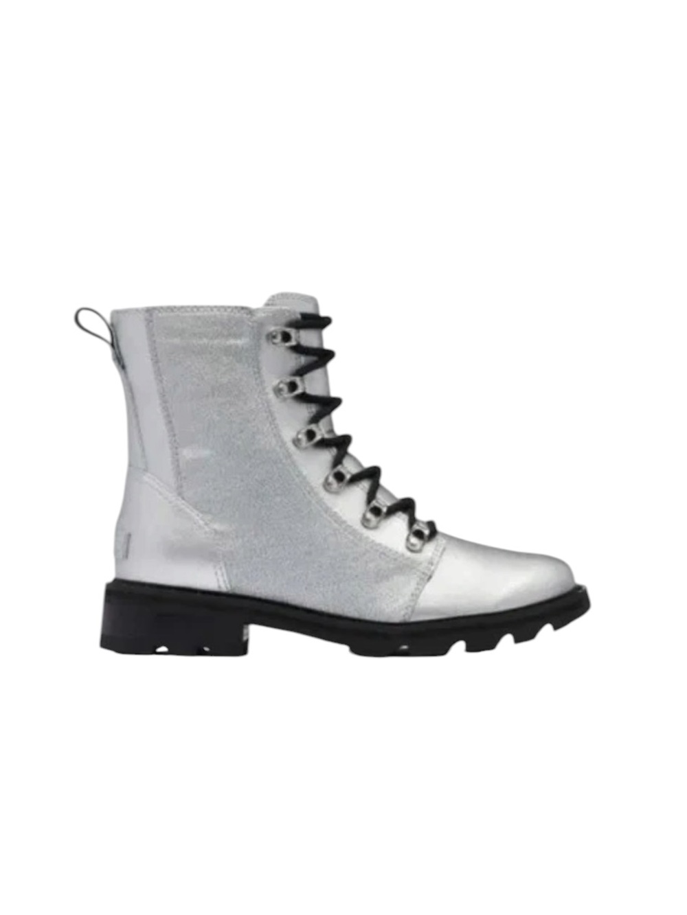 Sorel Lennox Lace Pure Silver Boots – Sz 9